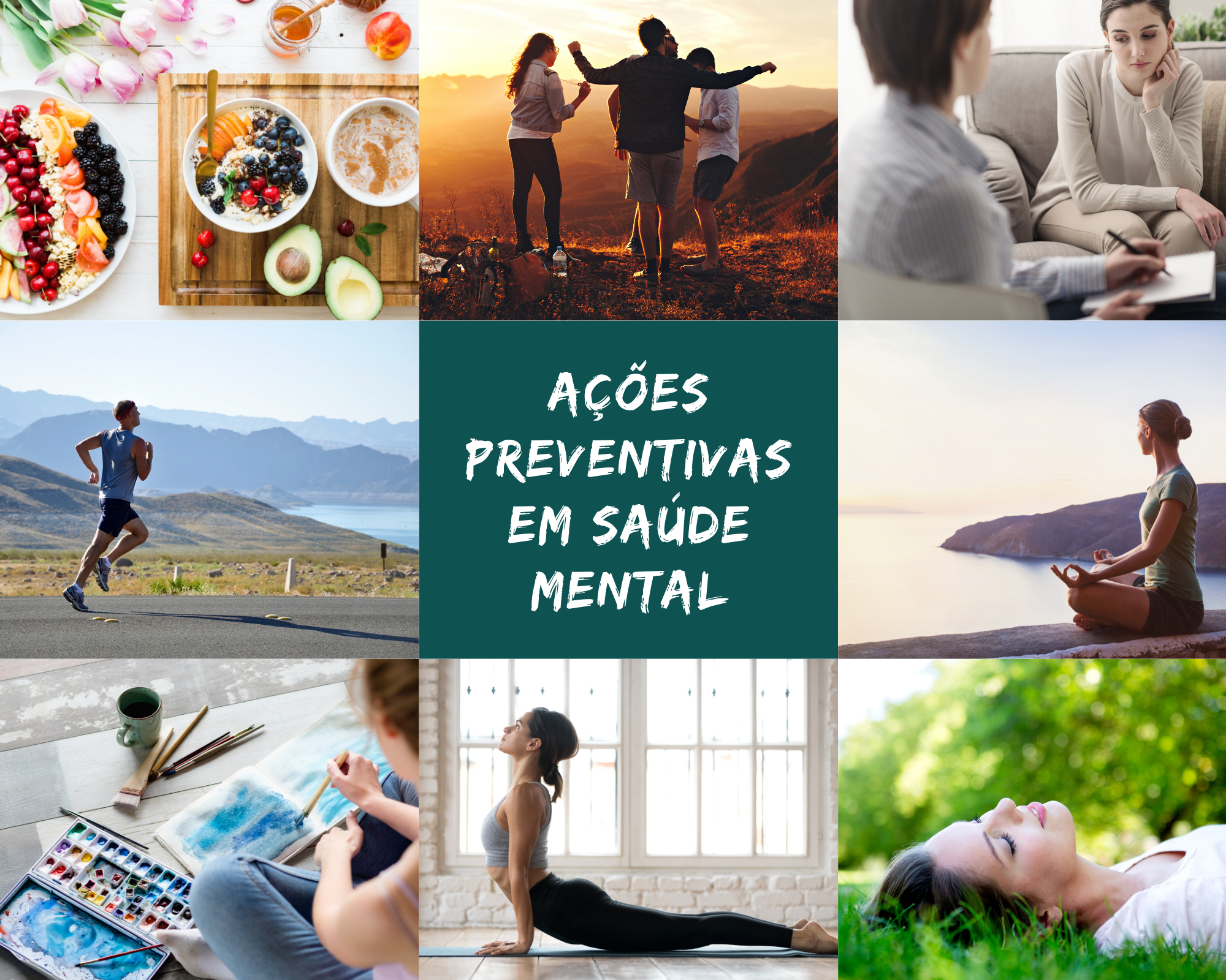 Ações preventivas em saúde mental